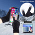 4 Pairs Women's Touchscreen Winter Gloves - Fashion Knit Mittens with Thick Cuffs for Cold Weather...