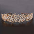 EVER FAITH Wedding Austrian Crystal Hair Accessory for Women, Birdal Flower Cluster Headband for Bride BRidesmaid Clear Gold-Tone...