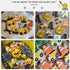 Construction Cookie Cutter Set-3 Inches-9 Piece- Excavator Digger Bulldozer Dump Truck Hammer Wrench Construction Tools Cutters Molds for Kids Con...