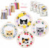 Harimau 4pcs Beginner Embroidery Kit,Cute cat Pattern,Cross Stitch Kits, Including Stamped Embroidery Cloth with 2 Embroidery Hoops, Multicolor Co...
