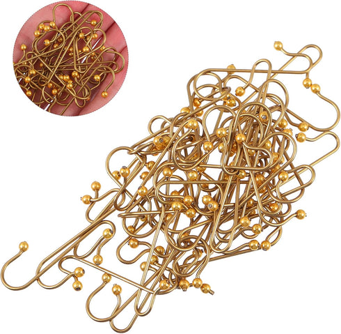 40pcs Hook up Christmas Tree Hangers Xmas Hanging Hook Holiday Ornament Hanger Hooks for Ornaments Christmas Party Favor Metal Clothes Rack Iron M...