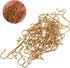 40pcs Hook up Christmas Tree Hangers Xmas Hanging Hook Holiday Ornament Hanger Hooks for Ornaments Christmas Party Favor Metal Clothes Rack Iron M...