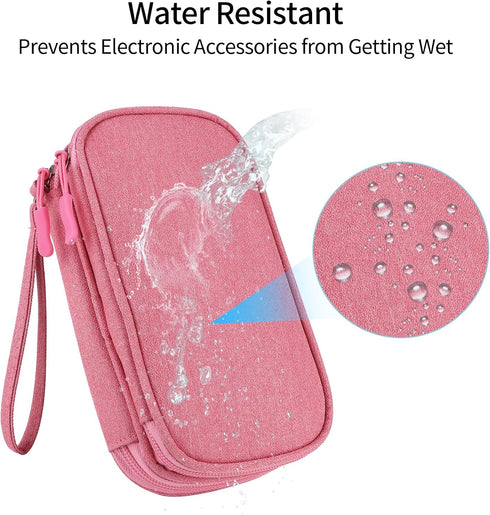 Travel Cable Organizer,Electronics Accessories Organizer Bag,Electronic Organizer Travel Universal Cable Organizer Electronics Accessories Bag for...