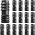 1/2" Drip Irrigation End Plug?13mm ID Barbed End Cap Irrigation Fittings for 1/2 Inch Irrigation Tubing (0.520"ID-0.640" OD) Drip Line Goof Plug C...