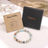 Yiyang 13th 16th 18th 21st 25th 30th 35th 40th 45th 50th 60th 65th 70th 75th 80th Birthday Gifts for Women, Natural Stone Bracelet Birthday Gifts ...