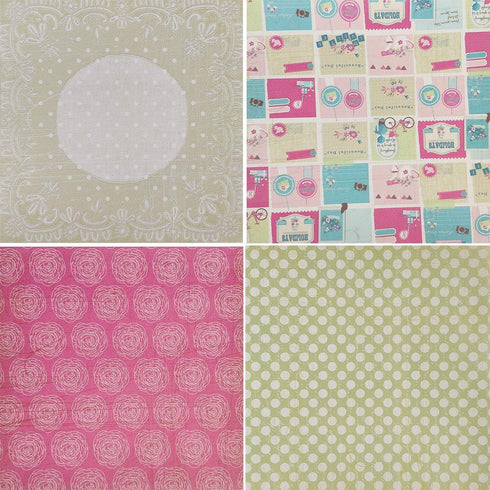 levylisa 8x8 Cardstock Paper Pad Designer Paper Pad Floral Scrapbook Paper Decorative craft Paper (40 sheets? (005)...