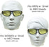 proSPORT Yellow Bifocal Safety Glasses z87 for Men and Women for Night Driving and Riding...
