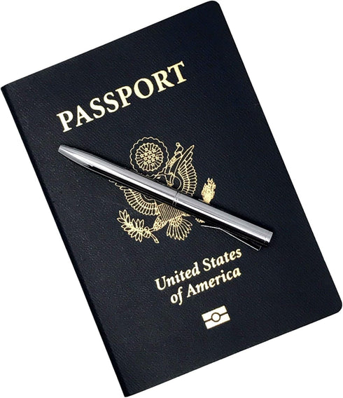 Set of 2 Small Pens (3.35") for Pocket, Wallet, Planner, Purse or Passport...