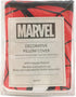 Jay Franco Avengers Decorative Pillow Cover Spiderman - White...