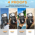 ???????????????? ?????????? Underwater Screen Touchable Shootable, IP68 Waterproof Dustproof Phone Case Pouch for iPhone 12 13 14 15 Pro Under Wat...