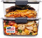 Rubbermaid Brilliance BPA-Free Food Storage Containers, Medium Deep, 4.7 Cup, 2-Pack, Airtight & Leak-Proof, Microwave & Dishwasher Safe...