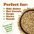 Food to Live Organic Hulled Barley, 8 Ounces – Non-GMO, 100% Whole Grain, Kosher, Vegan. Suited for Home Brewing, Grinding. High Fiber. Great for ...