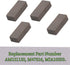 MIA10323 Brake Pad Kit Compatible With John-Deere STX30 STX38 LX172 LX188 GX85 RX75 SRX95 SX85 170 175 180 185, Replaces AM121132, M47316, MIA1032...