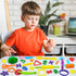 Playdough Tools 55 PCS Play Dough Tools Set for Kids, Play Dough Accessories Plastic Playdough Alphabet Numbers Shapes Cutters,Playdough Rollers,D...