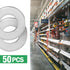 1/2" Stainless Steel Flat Washers - 1" Outside Diameter, 304?18-8?Stainless Steel Washers Metal Washers for Screws Bolts, Pack of 50...