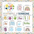 Boho Welcome Back to School Classroom Bulletin Board Set for Elementary Decoration - Be The Reason Someone Smile Today Classroom Decors for Kinder...