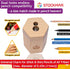 Stockmar Dual Pencil Sharpener FSC Lime Wood for Thin and Thick Pencils - Triangular and Hexagonal Shape - Colour Giants Stockmar, Waldorf Art Sup...