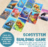Genius Games Ecosystem: Coral Reef - A Mensa Recommended Family Card Game About Aquatic Animals, Their Habitats & Food Chain | A Light Educational...