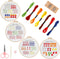 ROPCIA 4 Set Embroidery kit for Beginners with Embroidery Patterns, Needlepoint Kits for Beginners, Beginner Embroidery kit for Adults, Ideal Hand...