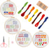 ROPCIA 4 Set Embroidery kit for Beginners with Embroidery Patterns, Needlepoint Kits for Beginners, Beginner Embroidery kit for Adults, Ideal Hand...