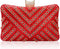 Women's Shiny Evening Handbag Glitter Rhinestone Clutch Purse Satin Crossbody Bag for Wedding Party...