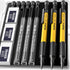 Nicpro 3 PCS 1.3 mm Mechanical Pencil Set with 36 Lead Refill, 3 Eraser - Weatherproof Metal Barrel, Heavy Duty Carpenter Pencil MP2000 for Outdoo...