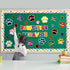 Dog Paw Bulletin Board Set Pawsitive Behavior Classroom Bulletin Board Decoration Dog Paw Prints Cutouts Trim Borders Paw Prints Cutouts for Educa...