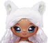 Na Na Na Surprise Sweetest Gems™ April Sparkles 7.5" Fashion Doll Diamond Birthstone Inspired with White Hair, Ruffle Satin Dress & Brush, Poseabl...