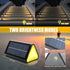 LED Solar Step Fence Lights Outdoor Stair Lights,Waterproof IP68 4 Pack Solar Deck Lights for Solar Decoration Lights for Yard, Patio, Garden, Wal...