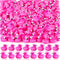 200Pcs Mini Resin Flamingo Ducks, Flamingo Tiny Ducks, Cute Flamingo Figurines for Cake Topper Garden Dollhouse Landscape Aquarium Ornaments DIY C...