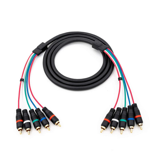 YPbPr Component Video Male-to-Male RCA Cable (6 Feet)...