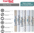Con-Tact Brand Grip Prints Shelf Liner, Durable and Non-Adhesive Liners, Non-Slip Drawer and Cabinet Liner, 18" x 8', Beige Granite, Pack of 1 Rol...