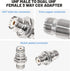 Anina UHF Female to Female Jack Bulkhead Coax Connector SO-239 PL-259 RF Coaxial Cable Adapter 2-Pack...