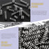 Swpeet 150Pcs 5 Sizes Compression Springs Assortment Kit, Mini Stainless Steel Extension Springs for Shop and Home Repairs, 0.39" to 1.97" Length,...