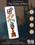 Personalized.Design Counted Cross Stitch Bookmark Kit ‘Goblet of Fire' - DIY Hand Embroidery Kit...