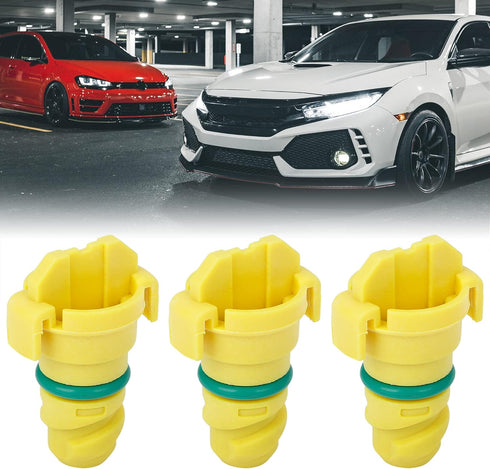 X AUTOHAUX 3pcs ABS Car Engine Oil Drain Plug Replacement for Ford for Lincoln KX6Z6730B...