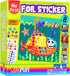 KRAFUN My First Foil Sticker Kit, 8 No Mess Art for Kids, 1200 pieces Animal Craft Kits & Supplies, DIY Gem Sticker Creative Activity, Easter Gift...