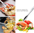 Crab Leg Crackers and Tools - 7 Piece Seafood Tools Upgrade Stainless Steel Lobster Crackers and Picks Set...