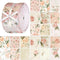 100 Pcs Cotton Fabric Patchwork Quilting Strips 2.56 Inch Precut Patchwork Roll Japanese Style Cotton Fabric Quilting Fabric Strips Craft for DIY ...