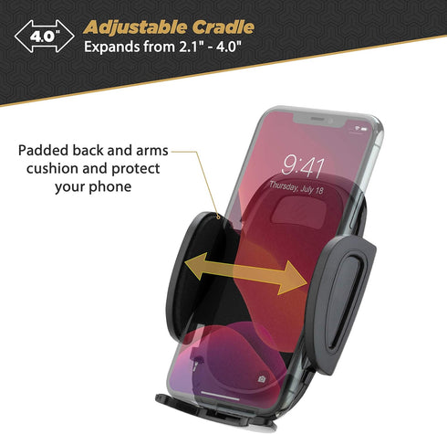 Scosche SUHV-XCES0 Select Vent Phone Mount for Car and Removable Vent Clips, Portable, Convenient Quick-Release Button...