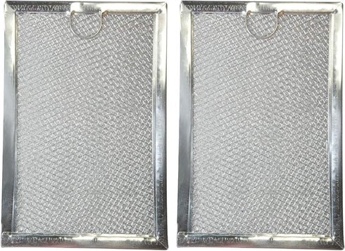 Amazinpure 2-Pack 5230W1A012C wb06x10309 microwave grease filter compatible with GE WB06X10359 WB06X10654 LG 5230W1A012A 5230W1A012B 5230W1A01B Frigidaire 5304464105 5304478913 Kenmore 910457