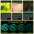 200pc Luminous Stone Glow Stones Glow in The Dark Rocks Outdoor for Walkway Backyard Pathway Lawn Aquarium Potted Plant Fish Tank Decor,Green...