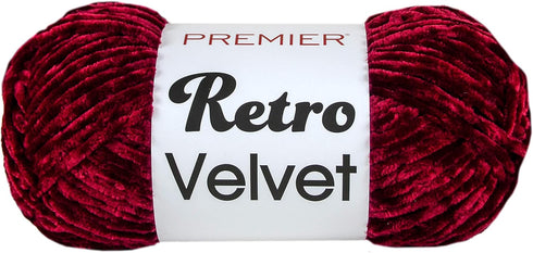 Premier Yarns Retro Velvet-Ruby......