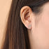 Boma Jewelry Sterling Silver Origami Dachshund Wiener Dog Stud Earrings...