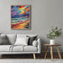 Posterizer 1 pcs- sea and beach themed oil painting style print 9-Landscape & Nature Art-Floral Botanical Art- Decor for Home & Office- unframed w...