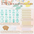 TAINSKY Polymer Clay Cutters Set, 25 Shapes Clay Earring Cutters with 145 Earrings Accessories for Polymer Clay Jewelry Making...