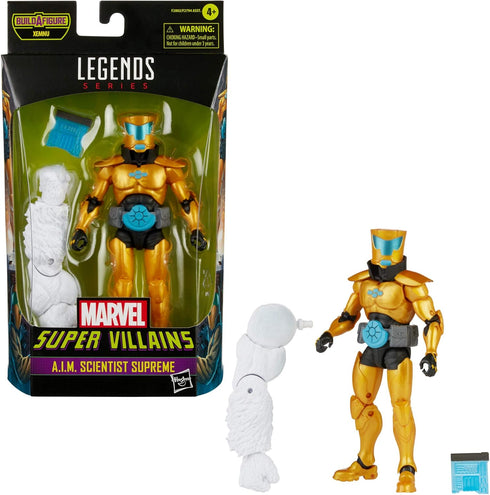Hasbro Marvel Hasbro Legends Series 6-inch Collectible Action A.I.M. Scientist Supreme Figure and 1 Accessory and 1 Build-A-Figure Part...