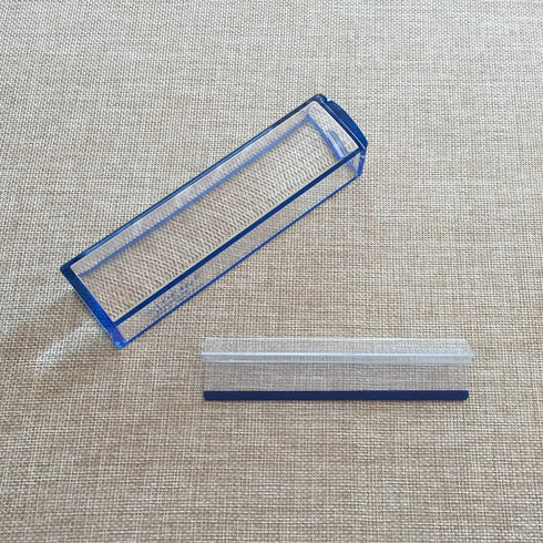 6 inch 5X Blue Raised Domed Bar Magnifier with Reading Tracking Line Optical Tool Bar Magnifying Glass...