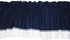 Baby Doll Bedding Regal Window Valance, Navy...