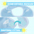 Little Dimsum 3 Pack baby waterproof bib easy to clean feeding weaning bib adjustable closure suitable for children with large pockets for 6-36 mo...